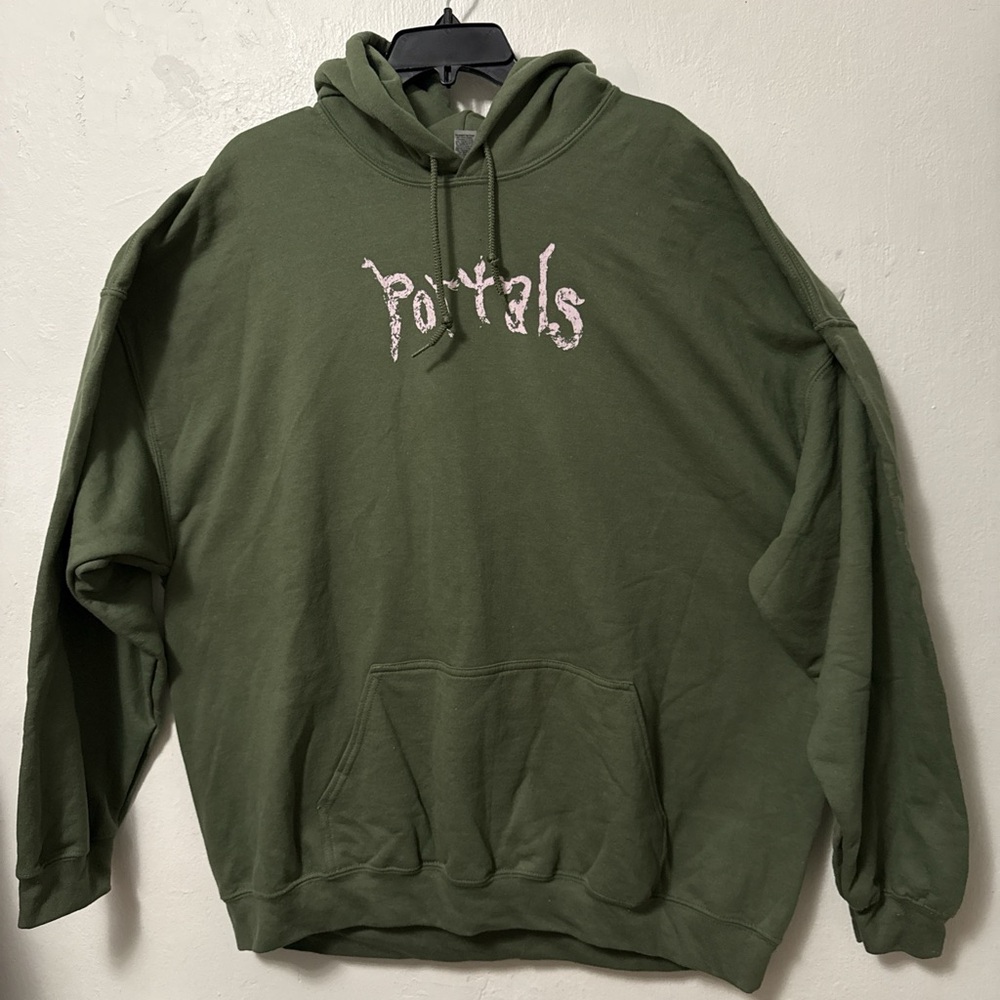 Melanie Martinez Portals Back Graphic Pullover Hoodie Heavy Material S cut off